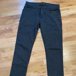 HUDSON Mens Jeans | Blake Slim Straight | 33x33 | Dark Gray